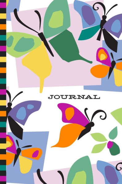 Journal for Butterfly Lovers: Blank, Lined Paper Journal, Cute Whimsical Springtime Butterfly Cover, Perfect for Journaling, To Do Lists, Taking Notes