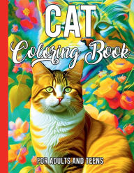 Title: Cat Coloring Book for Adults and Teens, Author: Planners Boxy