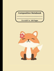 Title: Kids Fox Composition Notebook, Author: Si Do