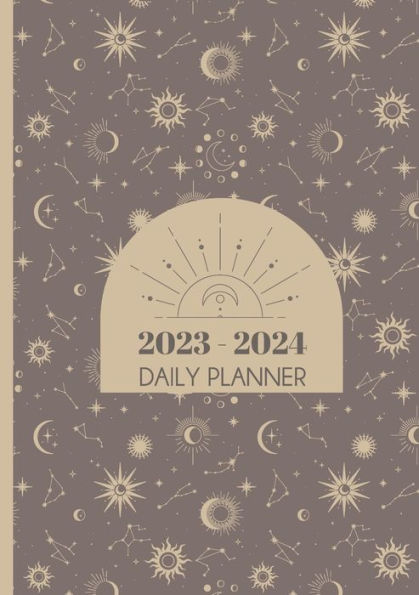 Celestial Daily Planner May 2023 - May 2024: Celestial Theme Daily Planner May 2023 - May 2024