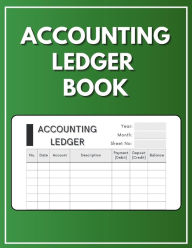 Title: Accounting Ledger Book: Ideal to keep track of your business transactions 8.5x11 120 pages, Author: Anpar R Publishing