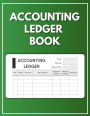 Accounting Ledger Book: Ideal to keep track of your business transactions 8.5x11 120 pages