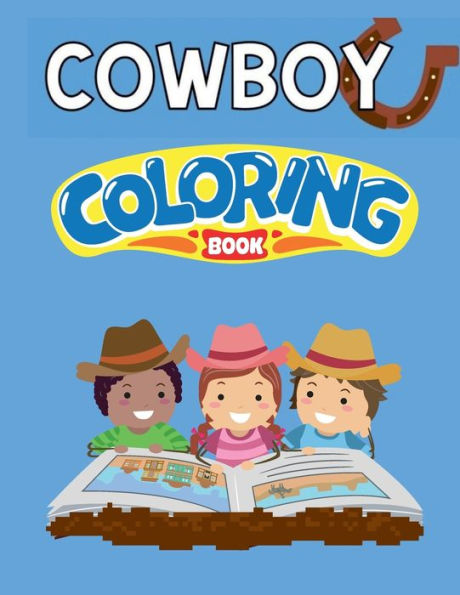 Cowboy Coloring Book