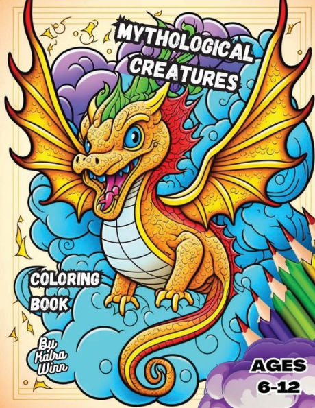 Mythilogical Creatures Coloring Book