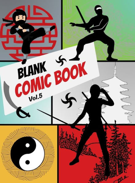 Blank Comic Book (Vol.5): Create Your Own Comic Strip, Activity Notebook