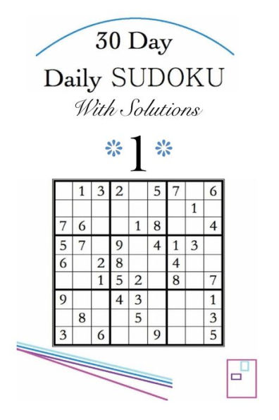 30 Day - Daily Sudoku With Solutions 1