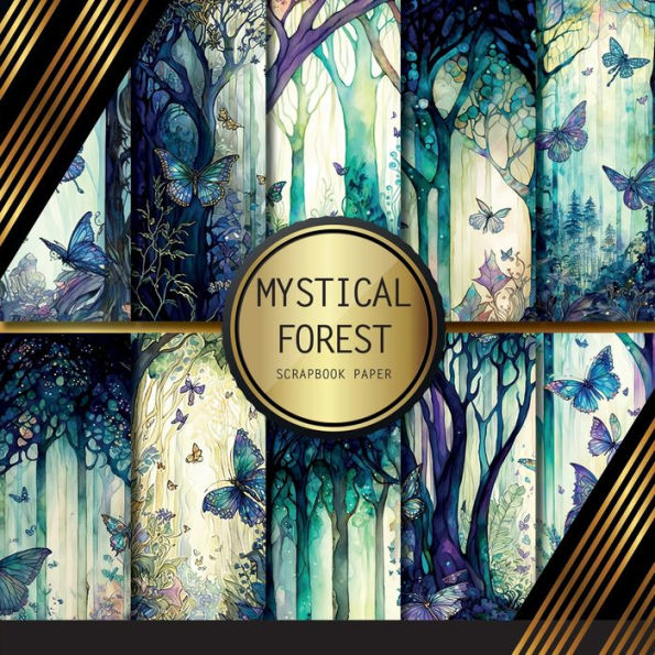 Mystical Forest Scrapbook Paper: Double Sided Craft Paper For Card Making, Origami & DIY Projects Decorative Scrapbooking
