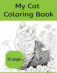 Title: Cat Coloring Book, Author: Ginger Green