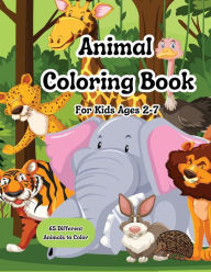 Title: Animal Coloring Book, For Toddlers, Preschool, 8.5