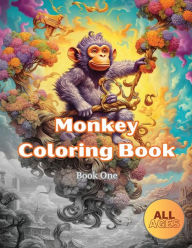 Title: Monkey Coloring Book: Book One, Author: Marty Sisam