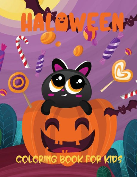 Halloween Coloring Book For Kids: Collection of Fun, Original & Unique Halloween Coloring Pages For Children !