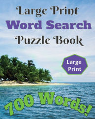 Title: Large Print Word Search Puzzle Book: 700 Words, Author: Spirit Fill Stuff & More