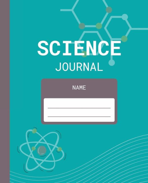 Learning Science Journal: Blank, Half Lined Science Laboratory and Project Notebook for Students (STEAM):Standard Size Composition Workbook 7.5"x9.25"