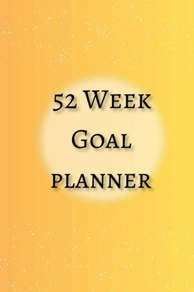 52 Week Goal Planner