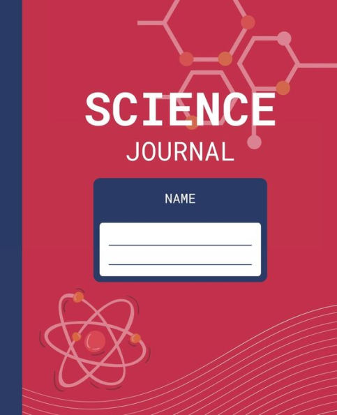 Learning Science Journal: Blank, Half Lined Science Laboratory and Project Notebook for Students (STEAM):Standard Size Composition Workbook 7.5"x9.25"