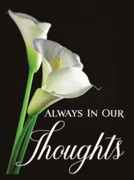 Title: Always In Our Thoughts: Memorial Service Guest Book, Author: Mary Shepherd