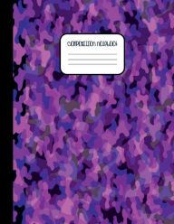 Title: Pink Purple CAMO - College Ruled Composition Notebook - Camouflage Print Diary: Wide Ruled Lined Paper Journal for High School Teens College or University Students Notes - Happy Office Accessories, Author: Creative School Supplies