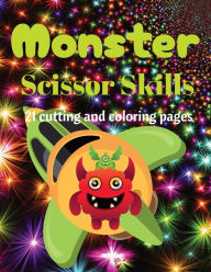 Title: Monster Scissor Skills: 21 Coloring and Cutting pages, Author: Mary Shepherd