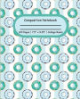 Composition Notebook Mint Green Donut Pattern 120 College Ruled Lined Pages 7.5