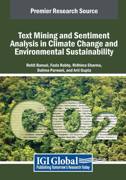 Text Mining and Sentiment Analysis Climate Change Environmental Sustainability