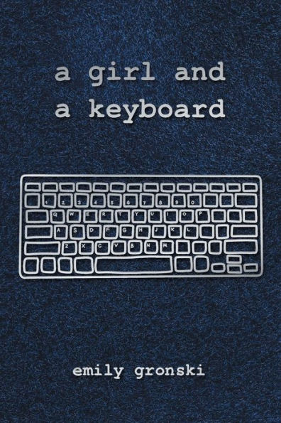a girl and keyboard