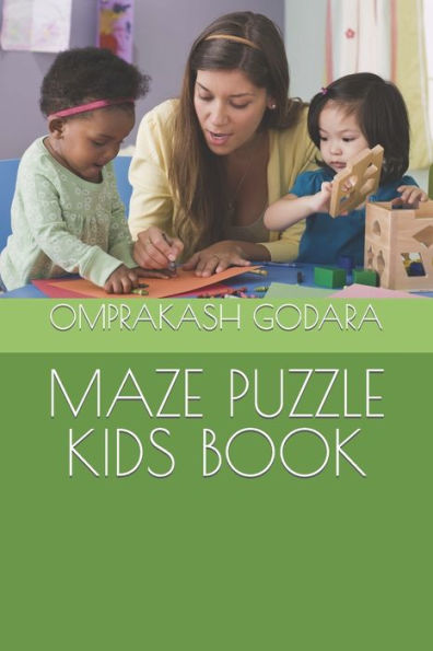 Maze Puzzle Kids Book