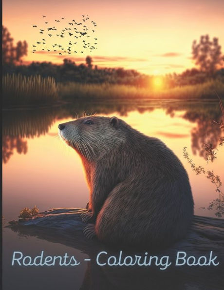 Rodents Coloring Book: A painting fun for children and adults