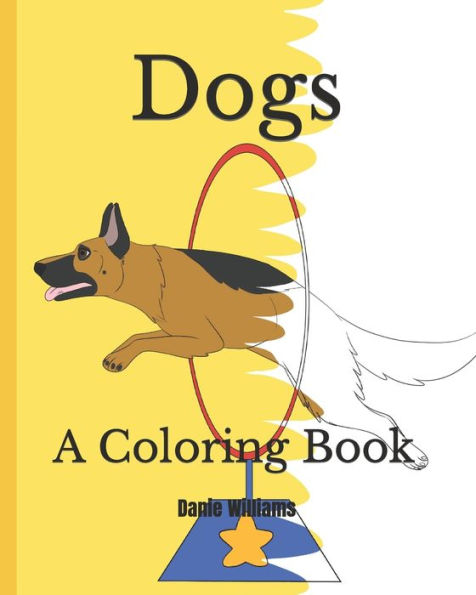Dogs: A Coloring Book