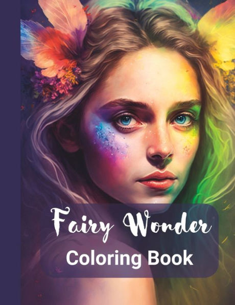 Magical Fairy Friends: A Coloring Book For Adults: Relaxation with Enchanting Fairies