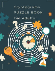 Title: Cryptograms Puzzle Book for Adults: 400 Inspirational, Funny & Wise Large, Author: Creative Eh Publishing