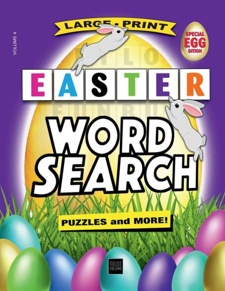 Easter Word Search Game Puzzles and More: Activity book for all skill levels: