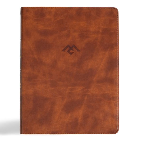 CSB Men of Character Bible, Revised and Updated, Brown LeatherTouch, Indexed