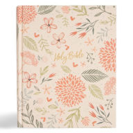 Title: CSB Notetaking Bible, Expanded Reference Edition, Floral Cloth Over Board, Author: CSB Bibles by Holman