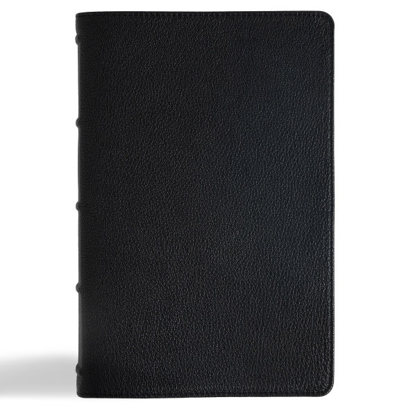 CSB Oswald Chambers Bible, Legacy Edition, Black Premium Goatskin: Includes My Utmost for His Highest Devotional and Other Select Works by Oswald Chambers