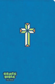 Title: CSB Grace Bible for Kids, Blue Leathertouch (Dyslexia Friendly), Author: 2K/DENMARK