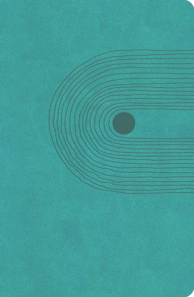 CSB Compact Bible, Value Edition, Teal LeatherTouch