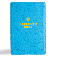 Title: CSB Explorer Bible for Kids, Sky Blue LeatherTouch: Placing God's Word in the Middle of God's World, Author: CSB Bibles by Holman
