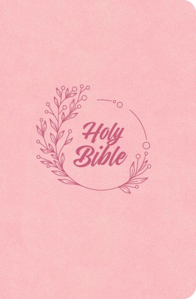 KJV Compact Bible, Value Edition, Soft Pink LeatherTouch