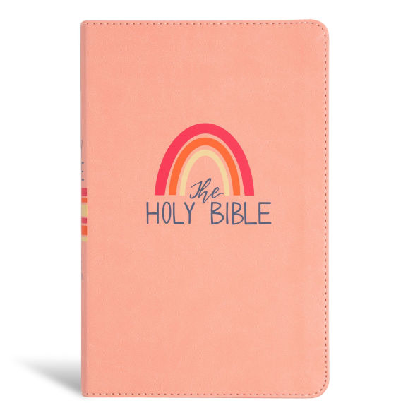 KJV Kids Bible, Peach Leathertouch