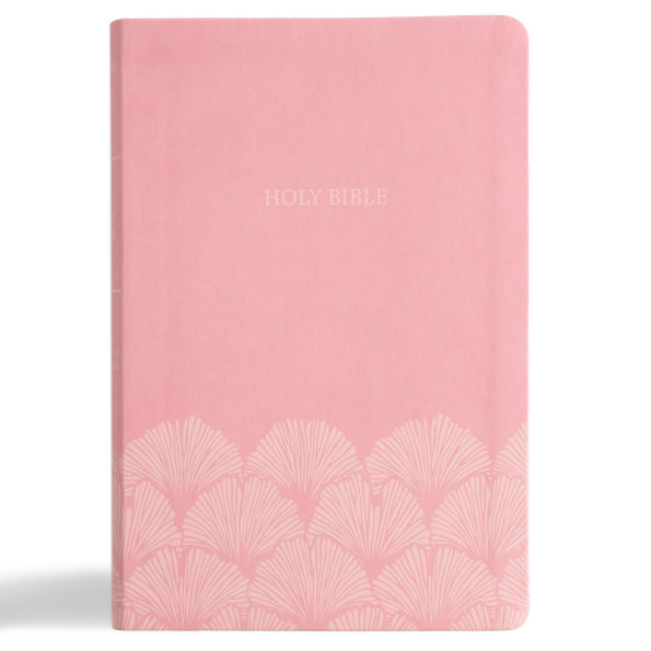 NASB Large Print Thinline Bible, Value Edition, Soft Pink LeatherTouch