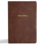 CSB Grace Bible, Brown LeatherTouch (Dyslexia Friendly)