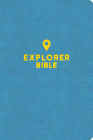 Title: CSB Explorer Bible for Kids, Sky Blue Leathertouch, Indexed: Placing God's Word in the Middle of God's World, Author: CSB Bibles by Holman