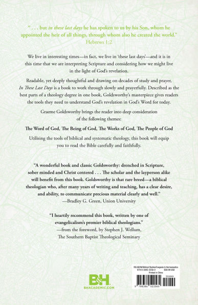 These Last Days: The Dynamics of Biblical Revelation