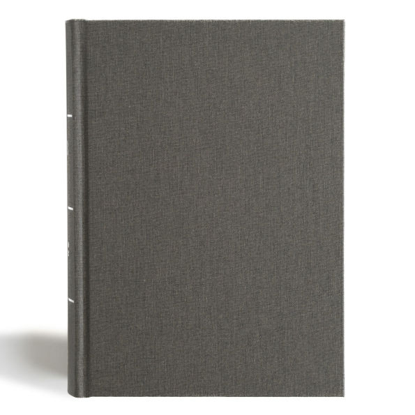 CSB Study Bible, Personal Size, Digital Study Edition, Charcoal Cloth Over Board