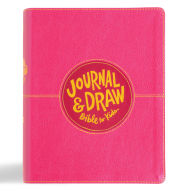 Title: CSB Journal and Draw Bible for Kids, Pink LeatherTouch, Author: CSB Bibles by Holman
