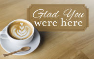Title: Outreach Postcard: Glad You Were Here (Package of 25): Philippians 1:3 (KJV), Author: Broadman Church Supplies Staff