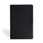 NASB Personal Size Giant Print Bible, Black Genuine Leather, Indexed