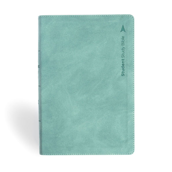 CSB Student Study Bible, Earthen Teal SuedeSoft LeatherTouch
