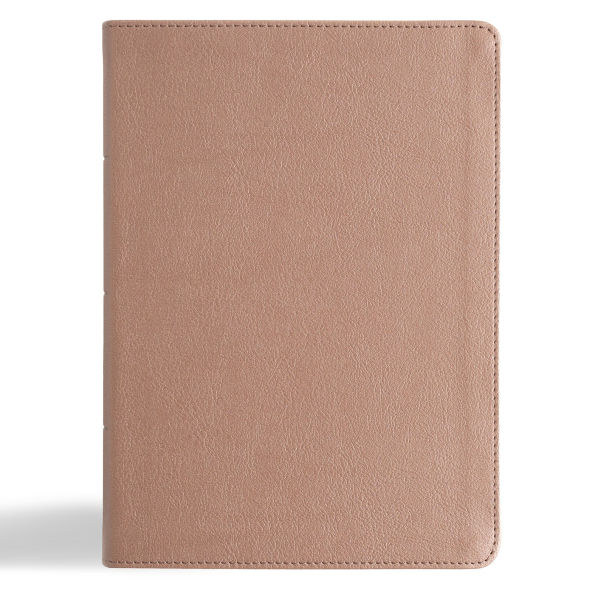 KJV Study Bible, Personal Size Edition, Rose Gold LeatherTouch