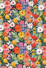 Rvr 1960 Biblia Letra Grande, Tamaï¿½o Manual, Ediciï¿½n Especial, Multicolor Floral, Sï¿½mil Piel